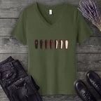 Coffin Evolution V-Neck T-Shirt