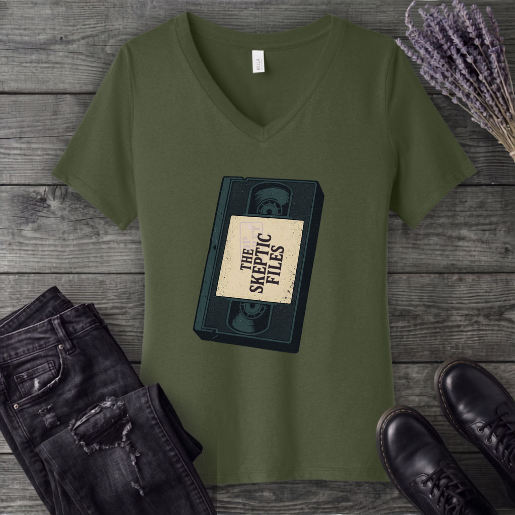 The Skeptic Files V-Neck T-Shirt