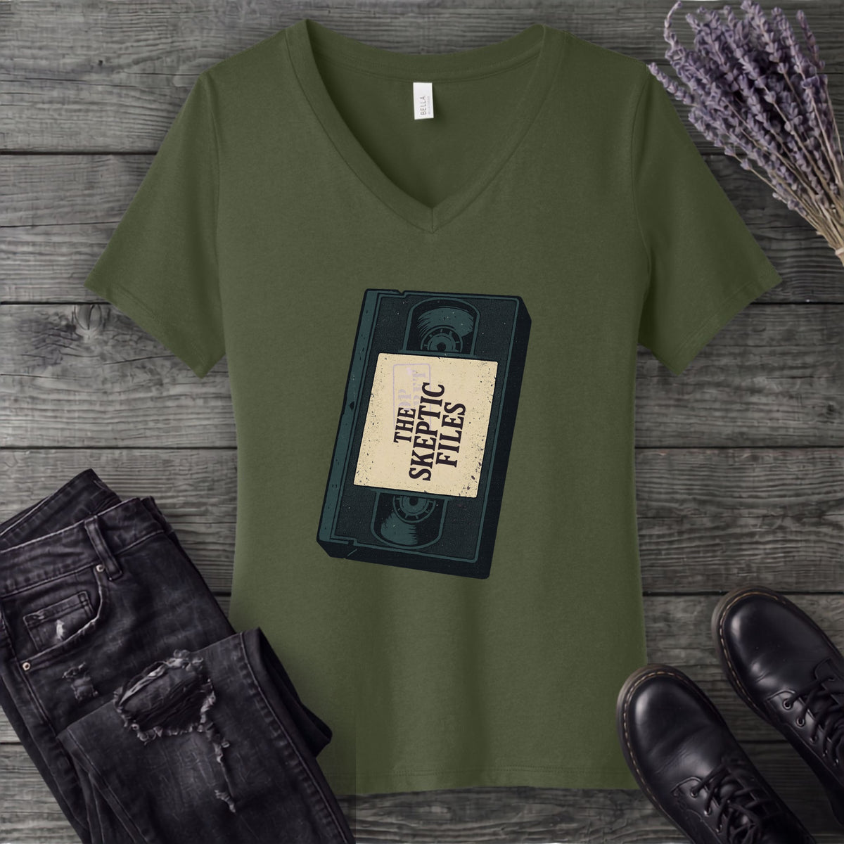 The Skeptic Files V-Neck T-Shirt