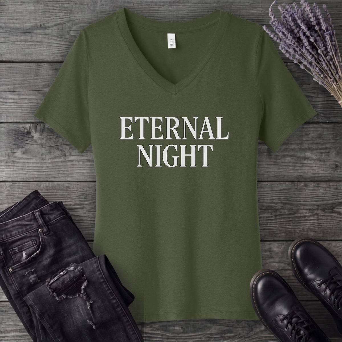 Eternal Night V-Neck T-Shirt