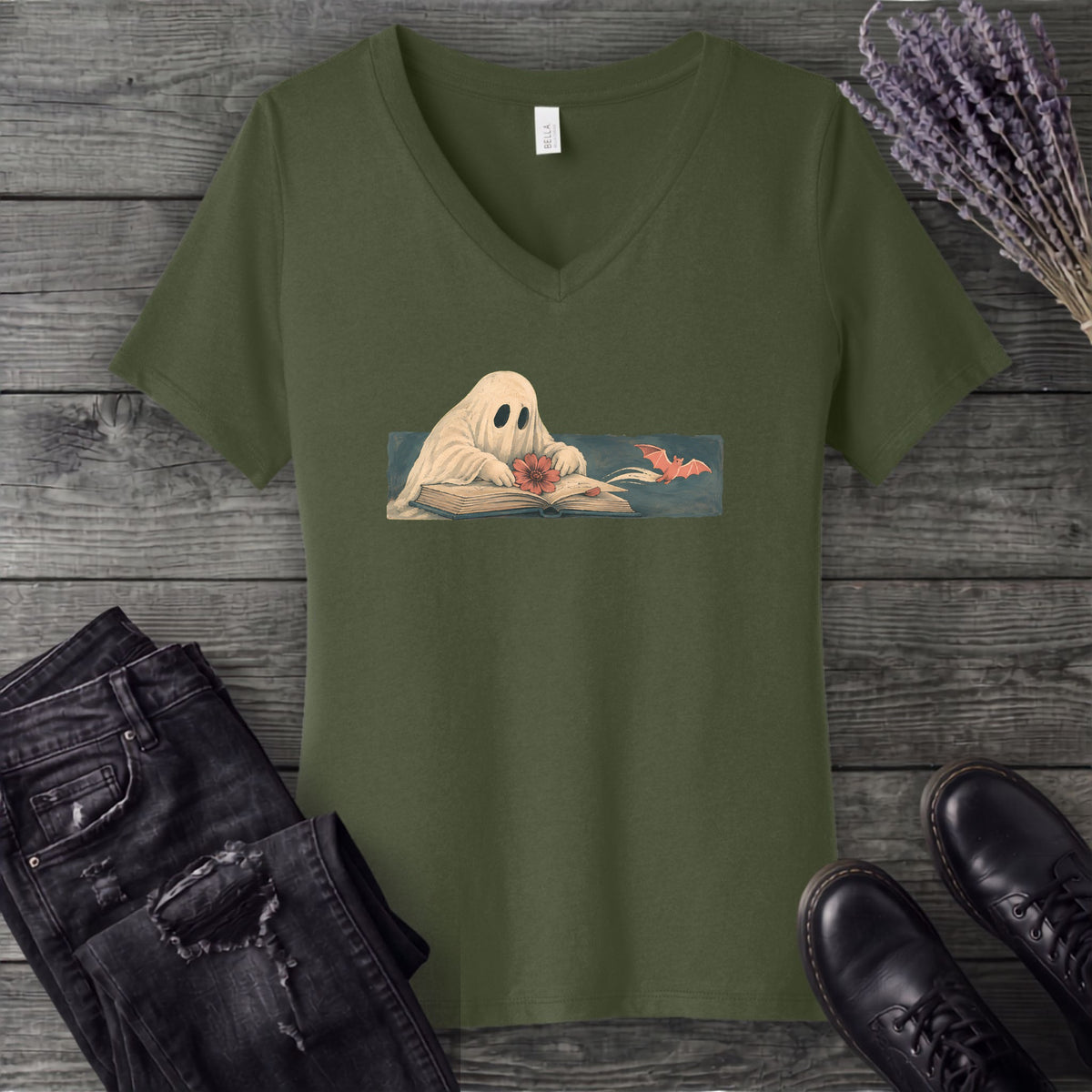 Pressed In Spirit V-Neck T-Shirt