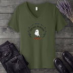 Dead Inside Ghost V-Neck T-Shirt