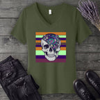 unzip your mind V-Neck T-Shirt