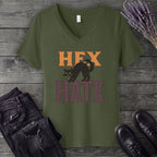 Hex Hate V-Neck T-Shirt