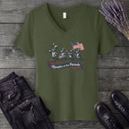 Murder At The Parade V-Neck T-Shirt