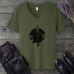 Celestial Turkey V-Neck T-Shirt