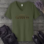 Serve The Goddess V-Neck T-Shirt