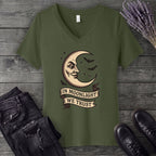 In Moonlight We Trust V-Neck T-Shirt