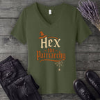 Hex The Patriarchy V-Neck T-Shirt