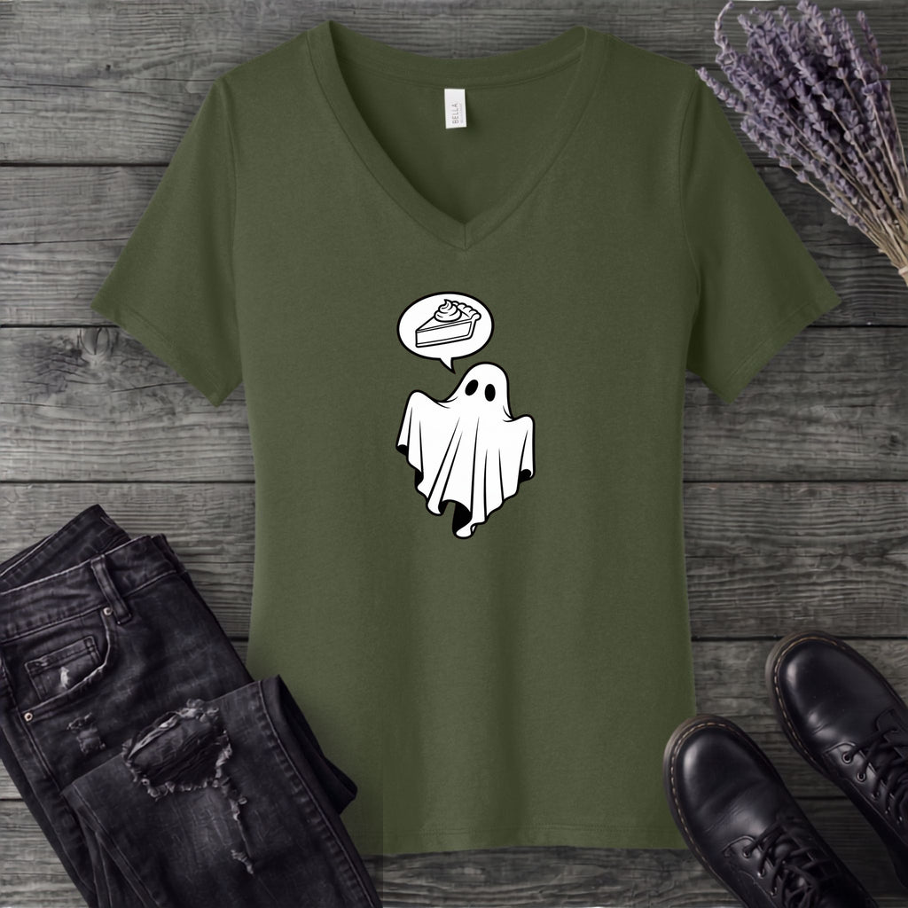 Ghost Pie Dream V-Neck T-Shirt