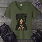 Darkness Is My Light V-Neck T-Shirt