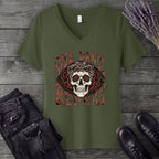 Rise Dance Repeat V-Neck T-Shirt