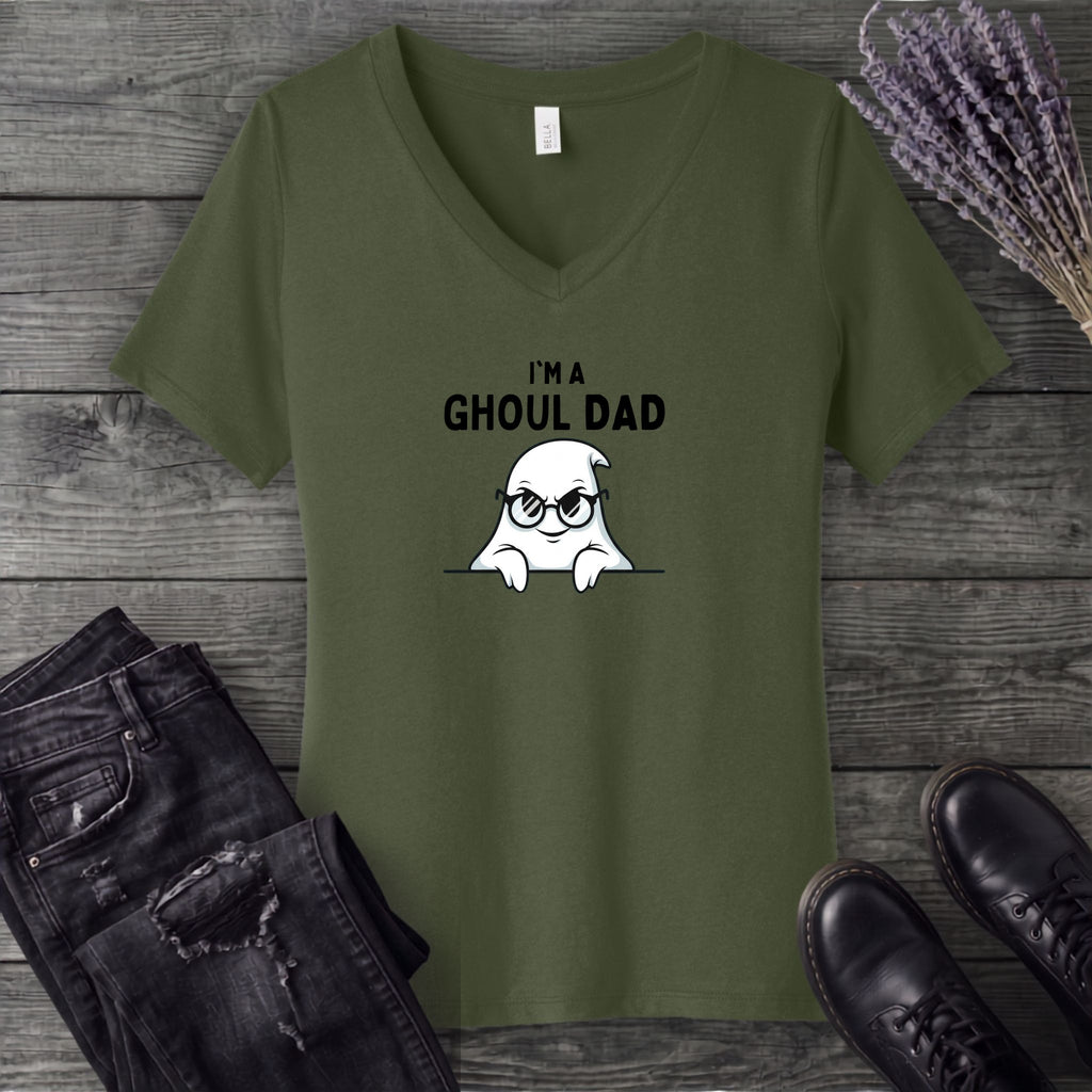 Ghoul Dad V-Neck T-Shirt