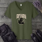 Professional Pot Stirrer V-Neck T-Shirt