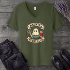 Haunted Hobby Club V-Neck T-Shirt