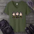 Ghosts In Bloom V-Neck T-Shirt