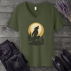 Werewolf Howl V-Neck T-Shirt