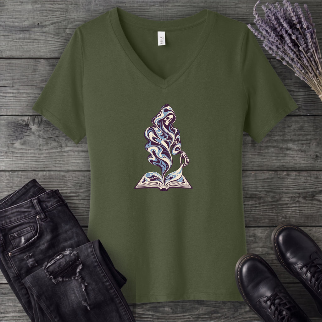 Spectral Reader V-Neck T-Shirt