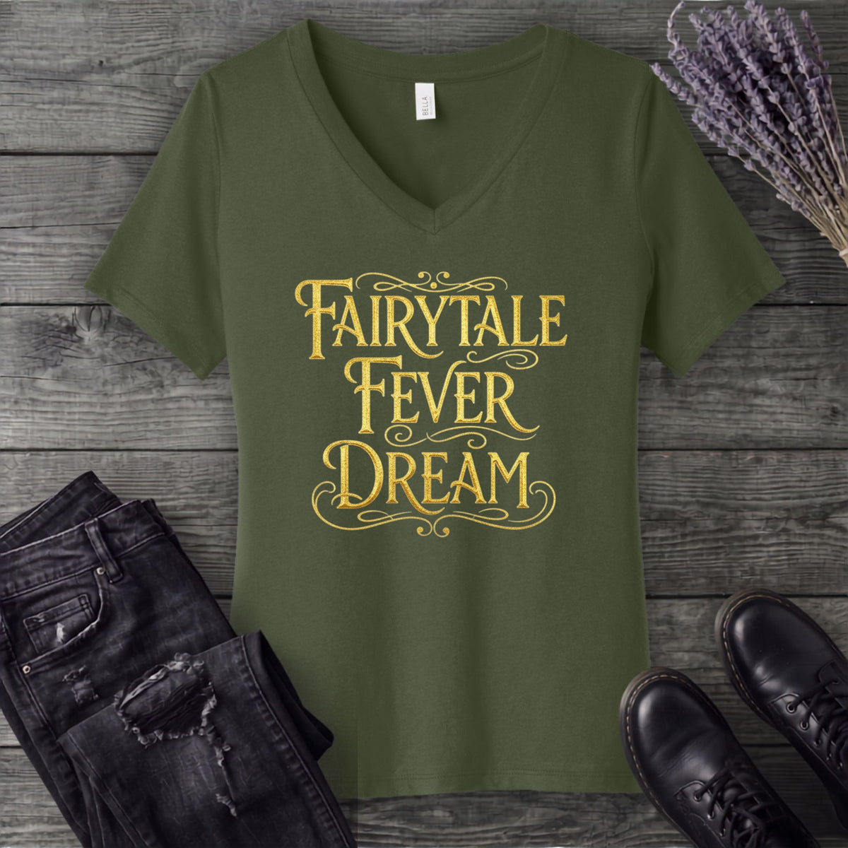 Fairytale Fever Dream V-Neck T-Shirt