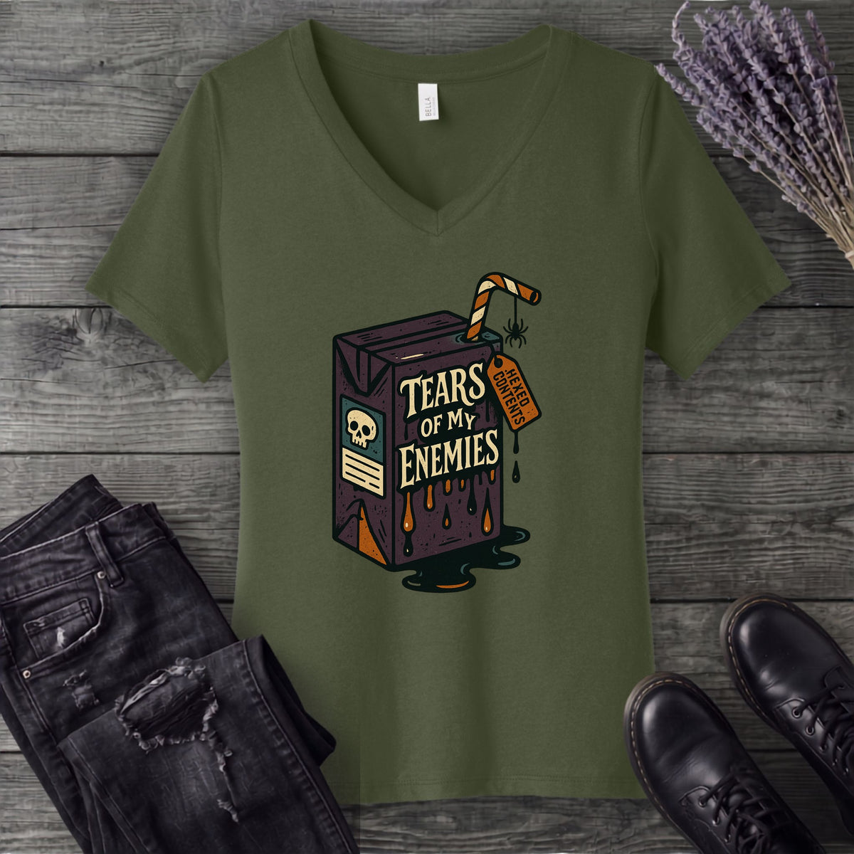 Tears Of My Enimies V-Neck T-Shirt