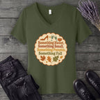 Something Fall V-Neck T-Shirt