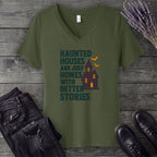 Homes With Better Stories V-Neck T-Shirt