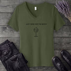 Just Here For The Boos V-Neck T-Shirt