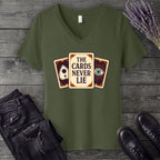 The Cards Never Lie V-Neck T-Shirt