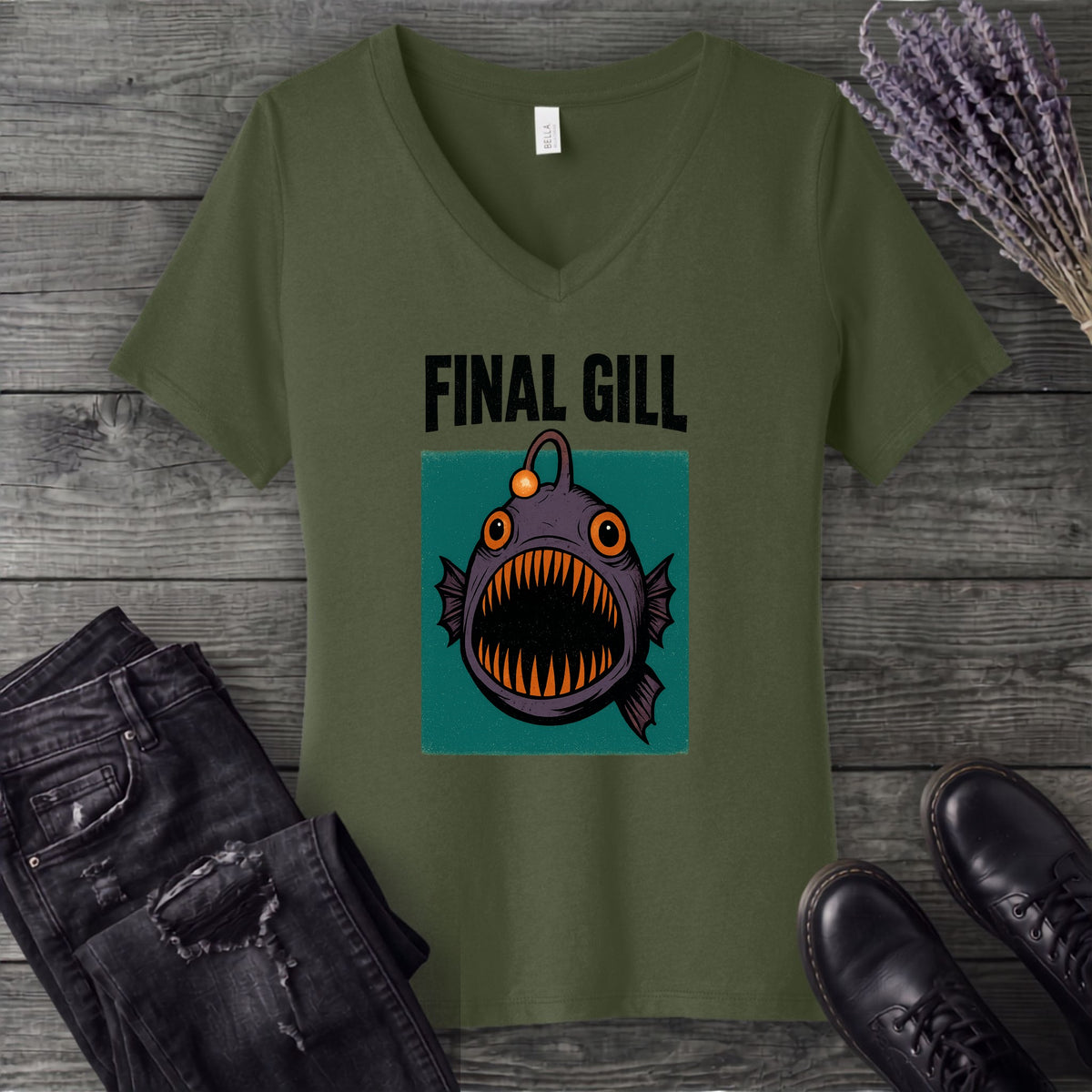 Final Gill V-Neck T-Shirt