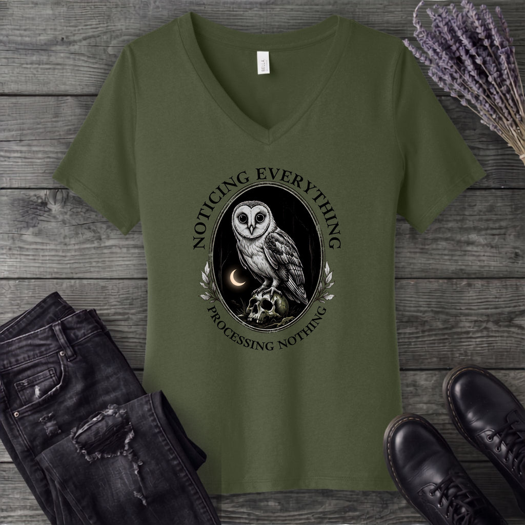 Noticing Everything V-Neck T-Shirt