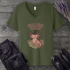 Feral Pond Goblin V-Neck T-Shirt