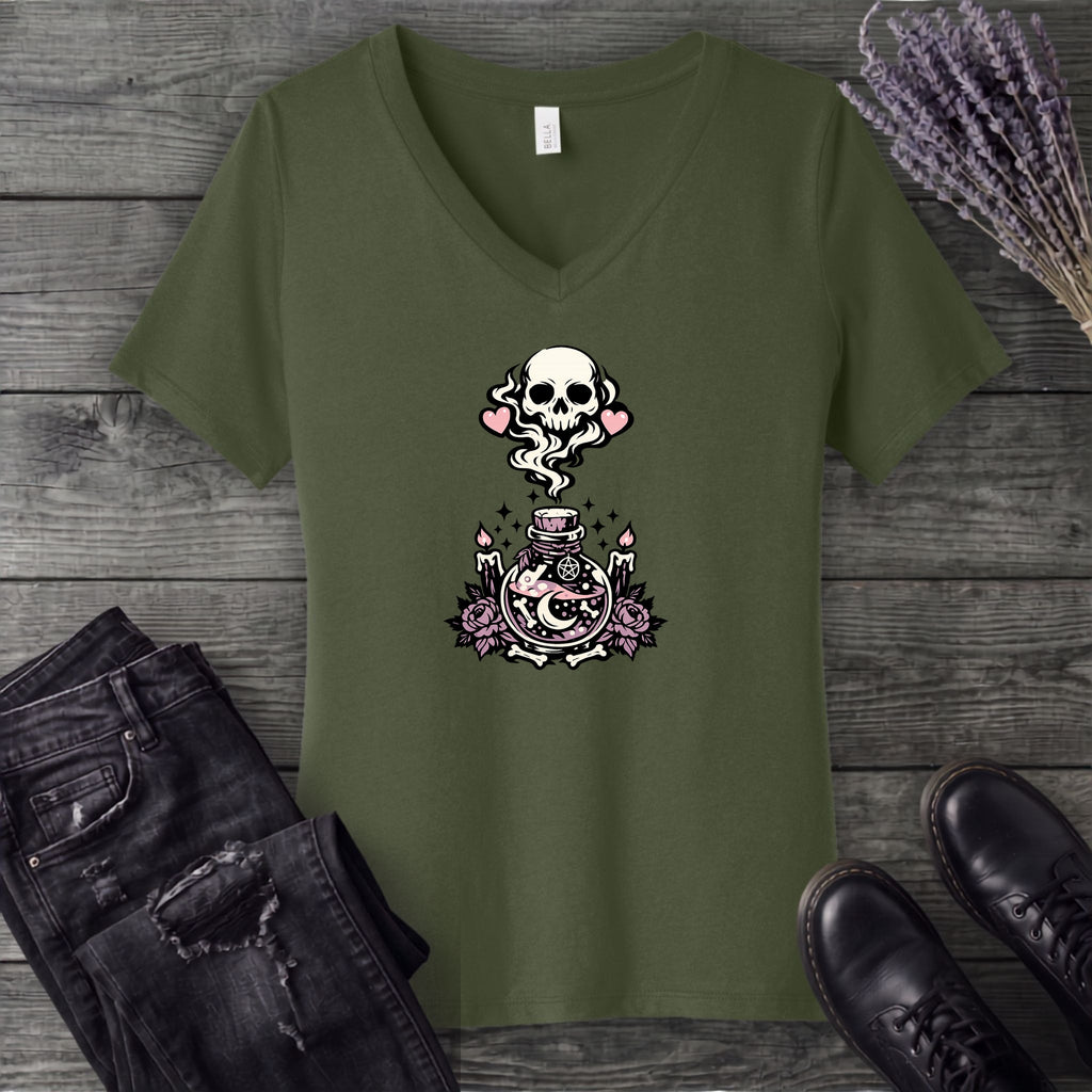 pastel potion V-Neck T-Shirt
