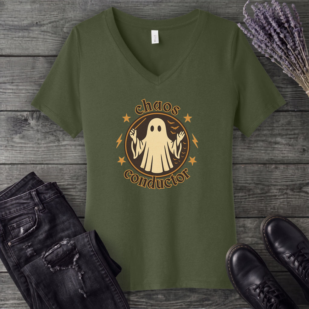 Chaos Conductor V-Neck T-Shirt