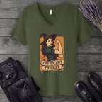 Too Witchy V-Neck T-Shirt