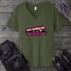 Not Coming Out V-Neck T-Shirt