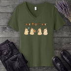 ghost birthday party V-Neck T-Shirt