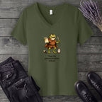 Twas The Procrastination V-Neck T-Shirt