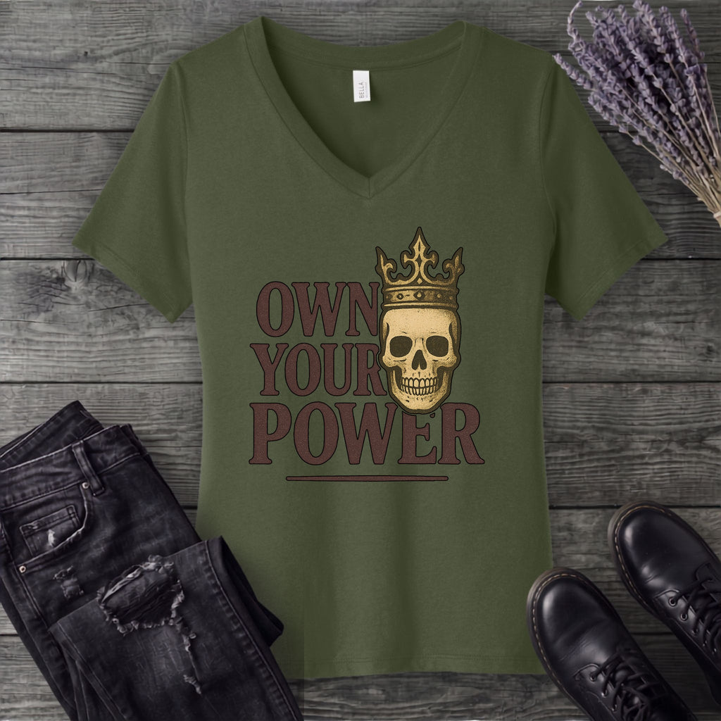 Own Your Power V-Neck T-Shirt