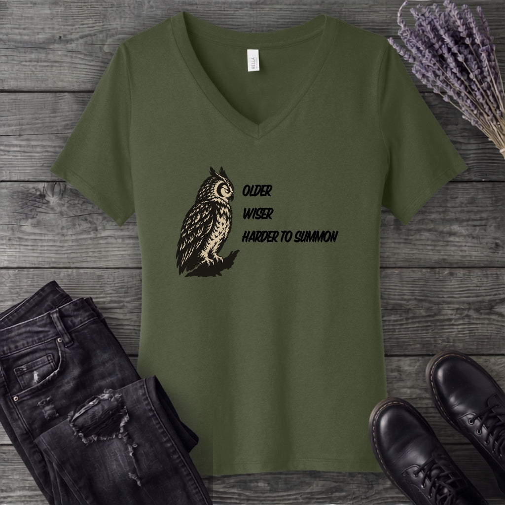 Older Wiser V-Neck T-Shirt