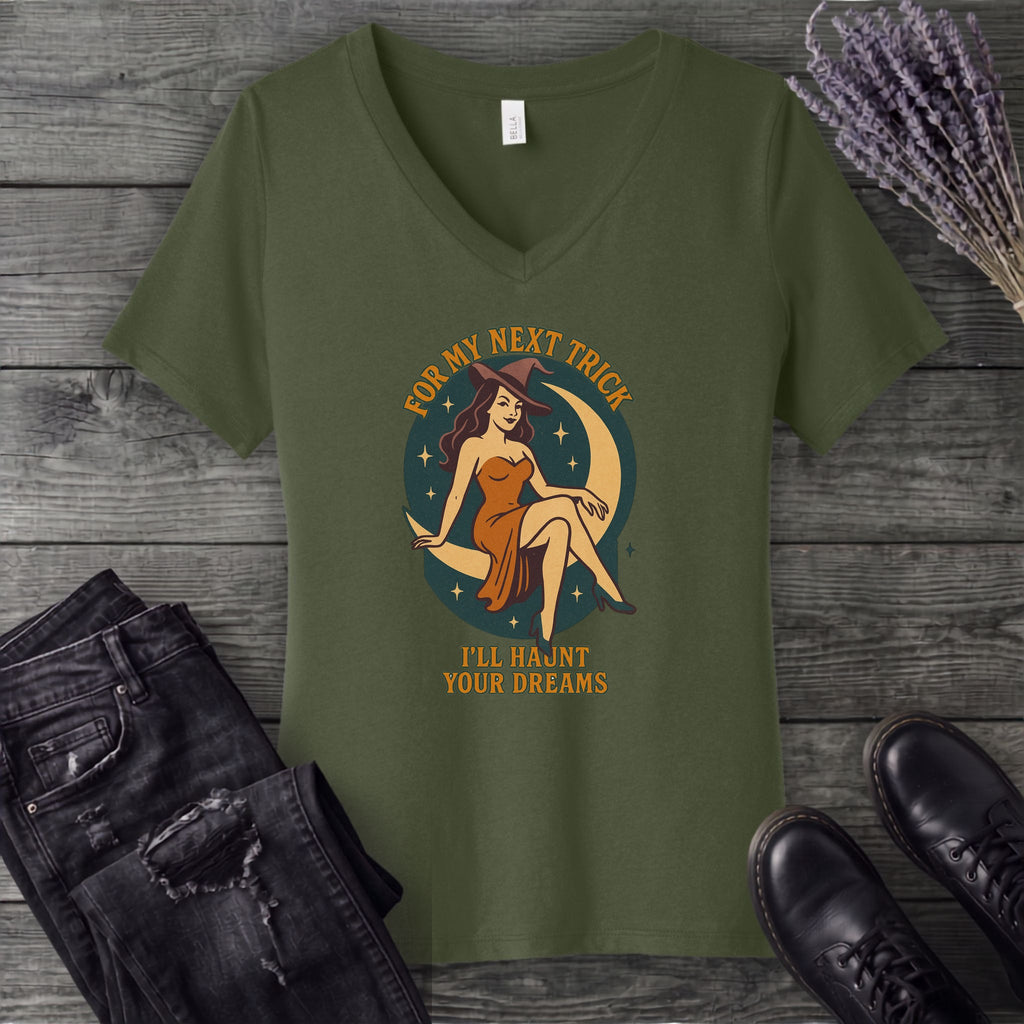 For My Next Trick V-Neck T-Shirt