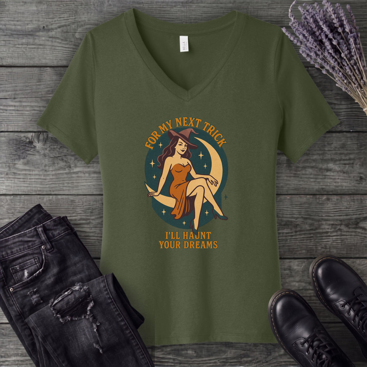 For My Next Trick V-Neck T-Shirt