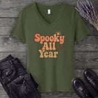 Spooky All Year V-Neck T-Shirt