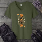 Jack Of Mushrooms V-Neck T-Shirt