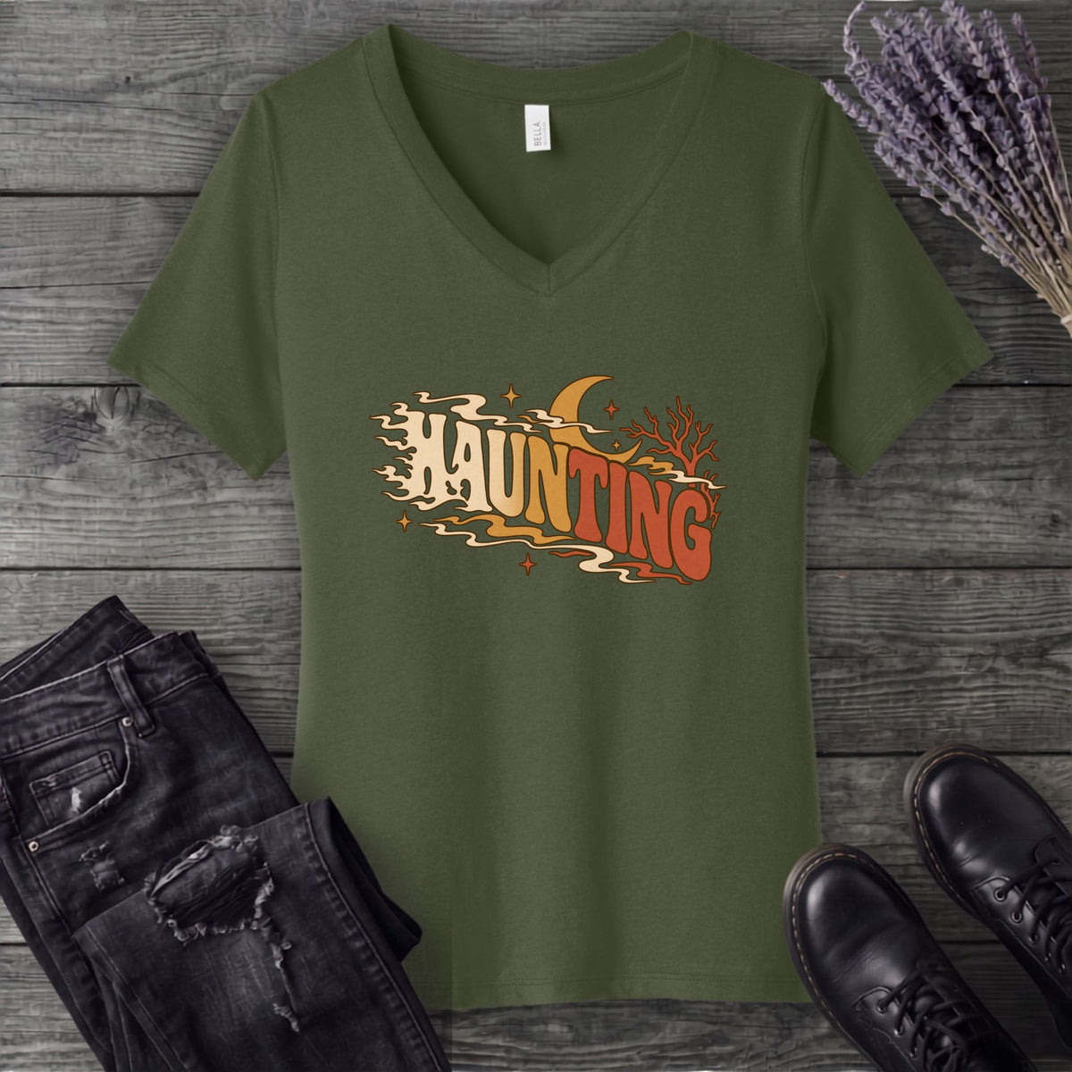 Haunting V-Neck T-Shirt