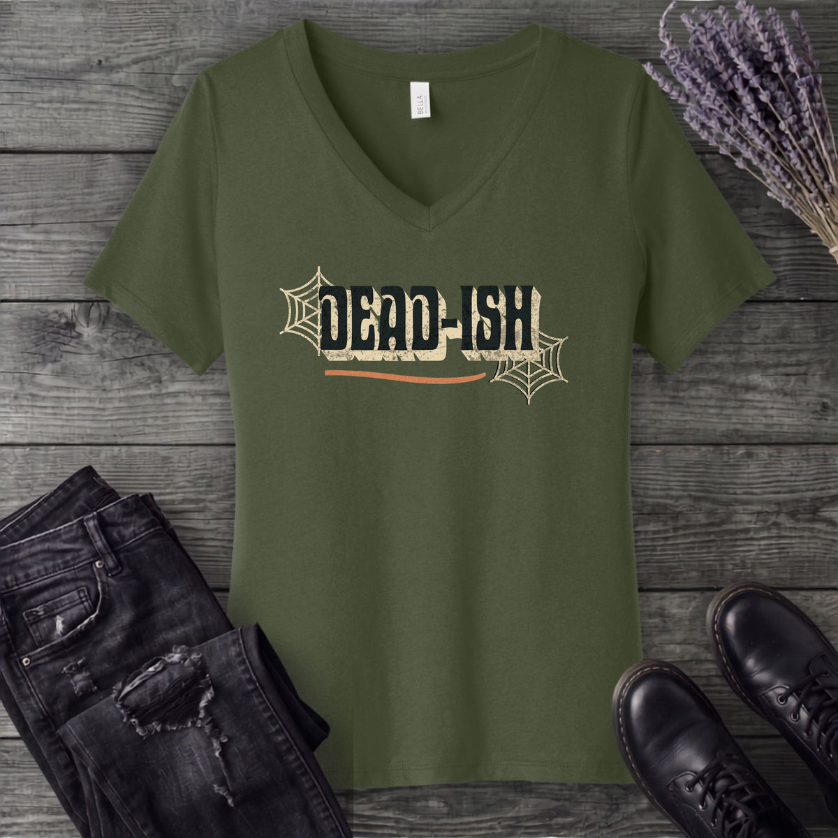 Dead Ish V-Neck T-Shirt