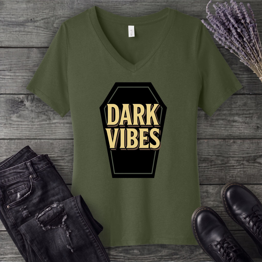 Dark Vibes V-Neck T-Shirt