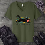 Off To Ruin A Séance V-Neck T-Shirt