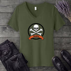 Thankful Crossbones V-Neck T-Shirt