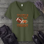 Tackle The Turkey V-Neck T-Shirt