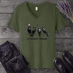 A Patriotic Murder V-Neck T-Shirt